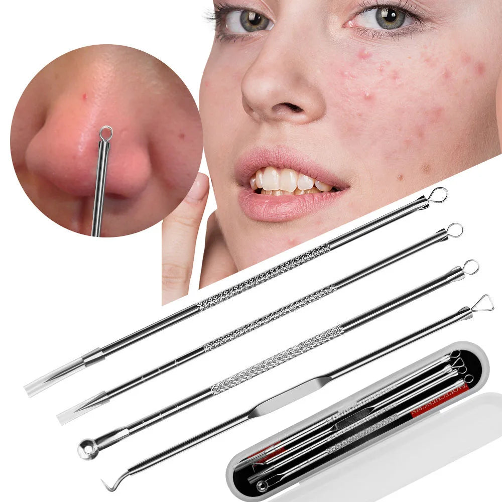 Stainless Steel Blackhead Removal Needles