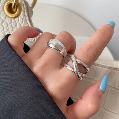 Sterling Silver Cross Ring