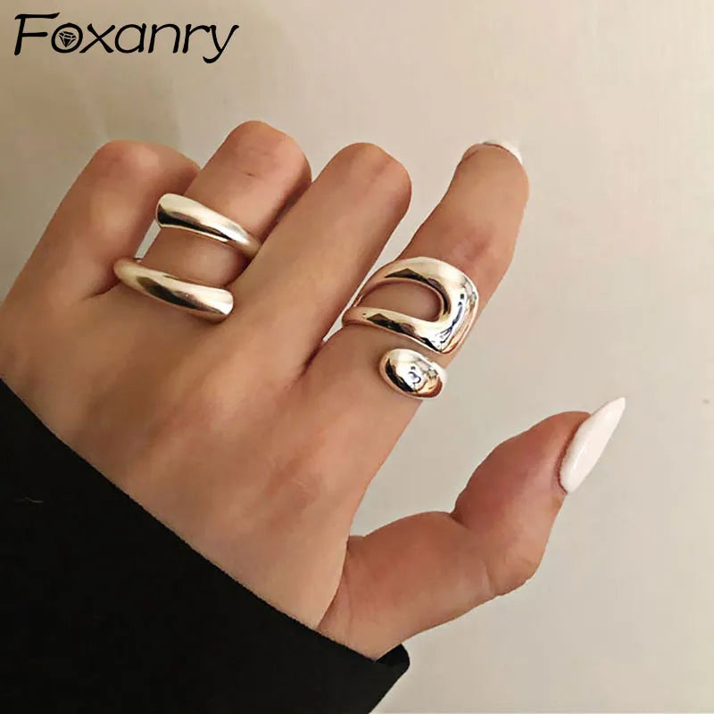 Foxanry Hollow Geometric Rings