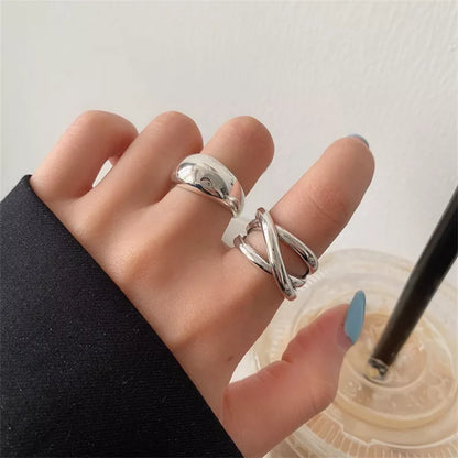 Sterling Silver Cross Ring