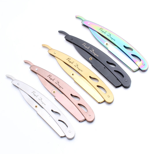 Precision Barber Straight Razor with 10 Blades