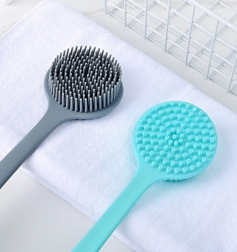 Dual-Sided Silicone Back Scrubber