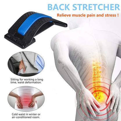 Lumbar Spine Stretcher and Massager