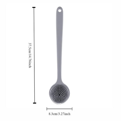 Dual-Sided Silicone Back Scrubber