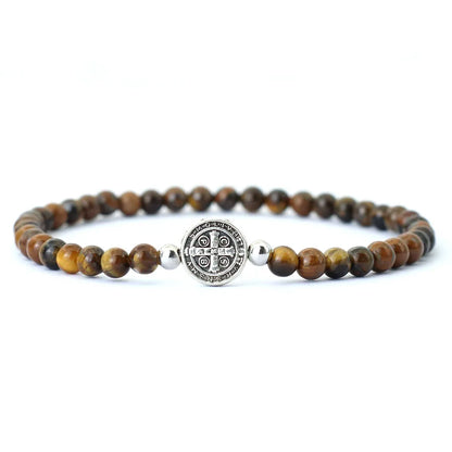 Tiger Eye Beaded Bracelet