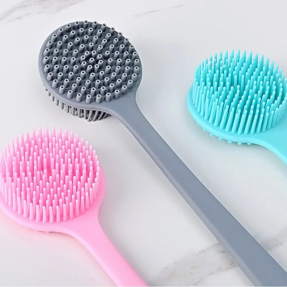 Dual-Sided Silicone Back Scrubber