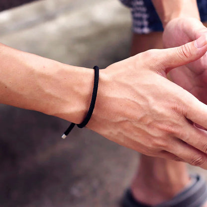 Vintage Viking Nylon Bracelet