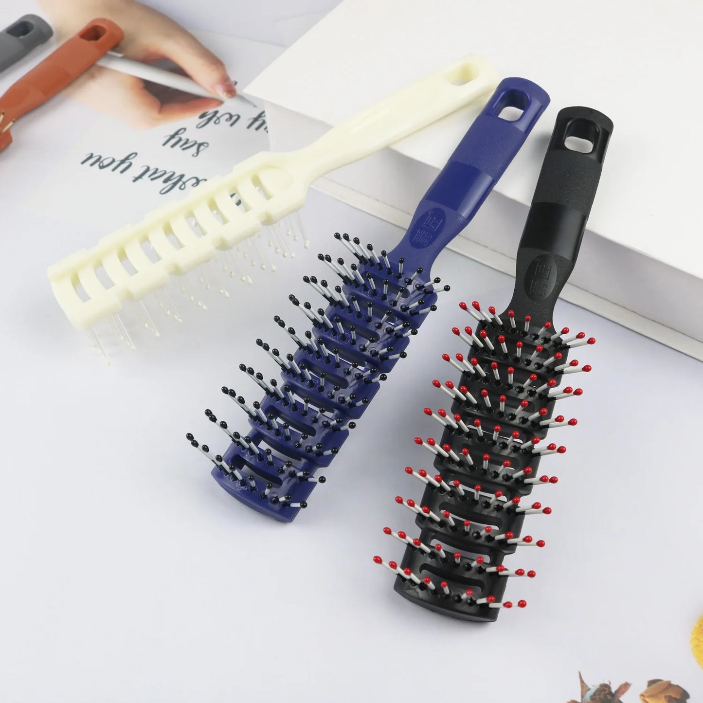 Men's Anti-Static Vent Hair Brush