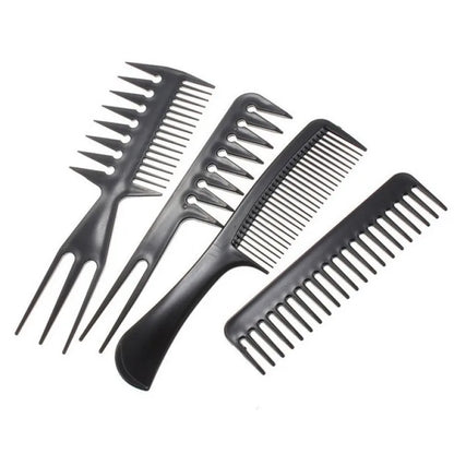 Multi-function detangling comb set