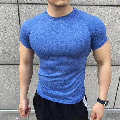 Men's Fitness Short Sleeve Compression T-Shirt