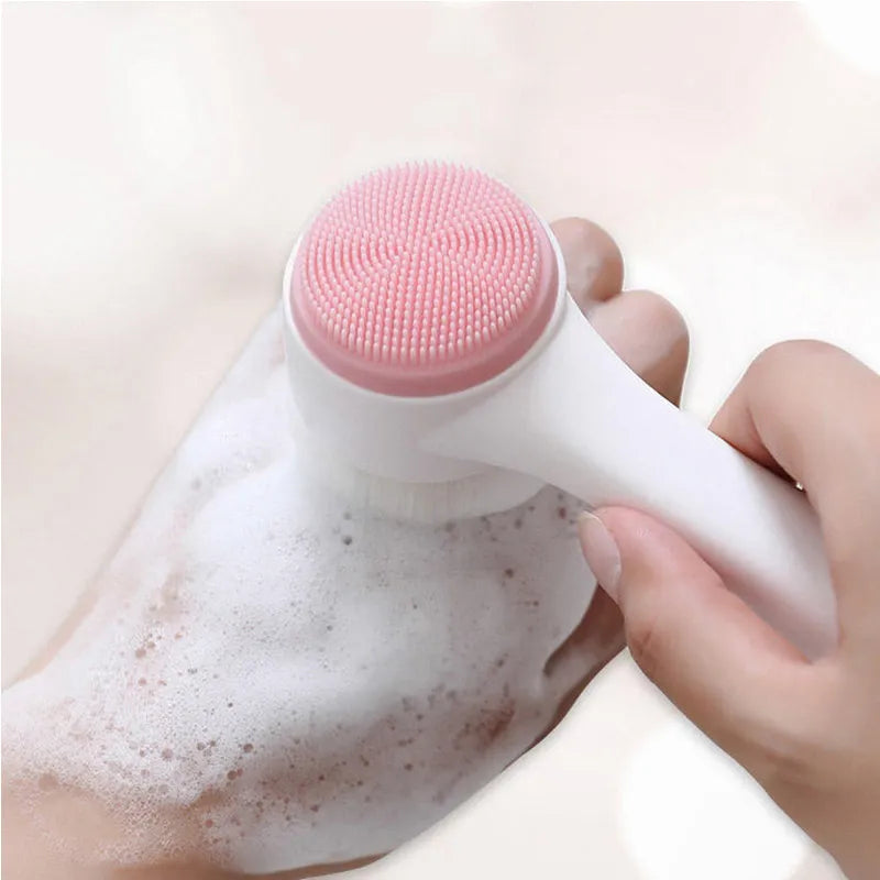 3D Silicone Face Cleansing Brush