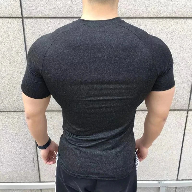 Men's Fitness Short Sleeve Compression T-Shirt