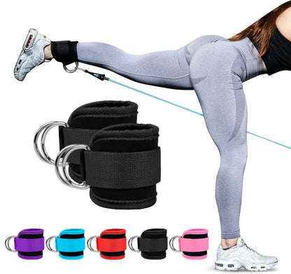 Double D-Ring Straps for Resistance Training