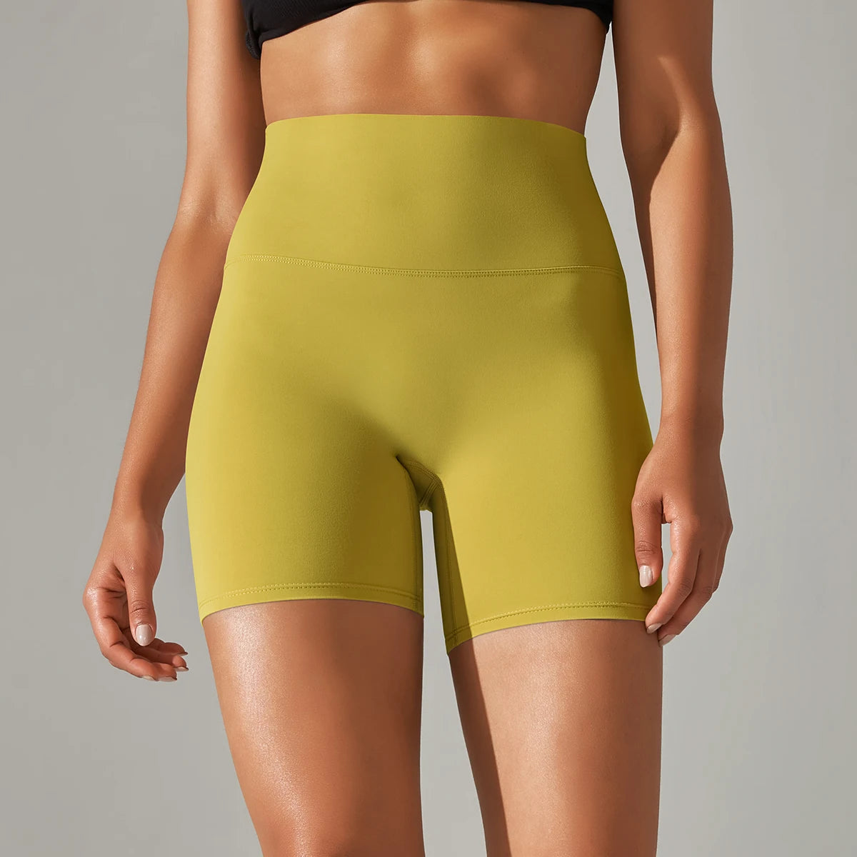 High Waist Yoga Shorts