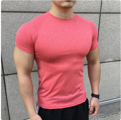 Men's Fitness Short Sleeve Compression T-Shirt