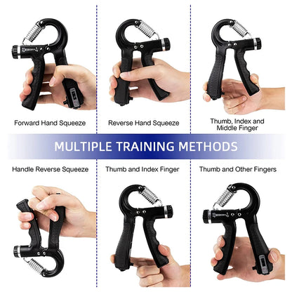 Adjustable Hand Gripper with Counter (5-60kg)