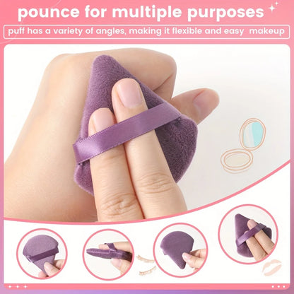 Cosmetic Blending Sponge Set - 10 Pieces