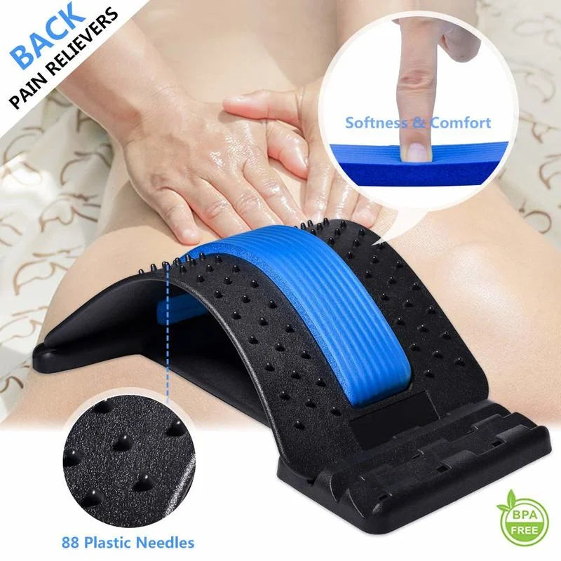 Lumbar Spine Stretcher and Massager