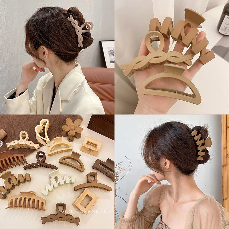 Acrylic Hair Claw Clips for Women