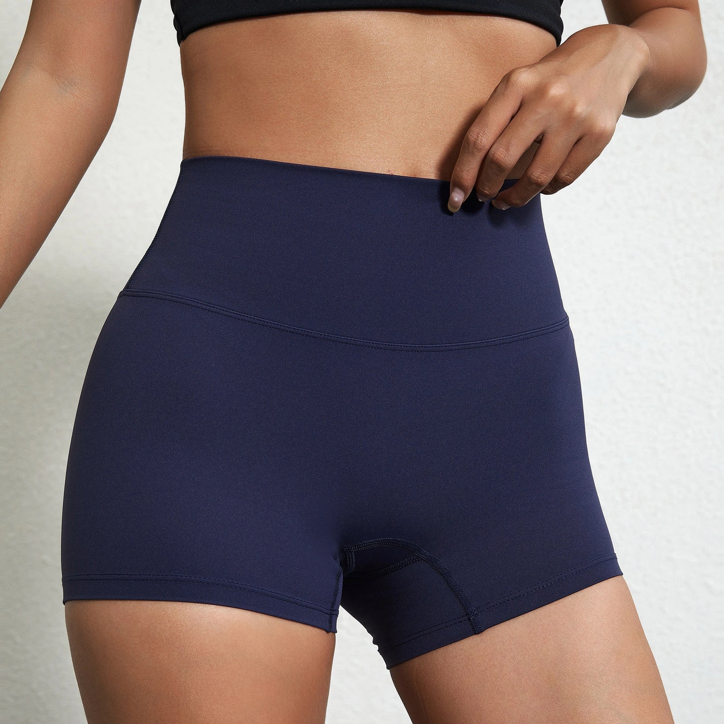 High Waist Compression Yoga Shorts