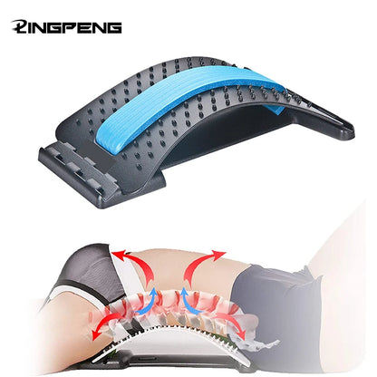 Lumbar Spine Stretcher and Massager