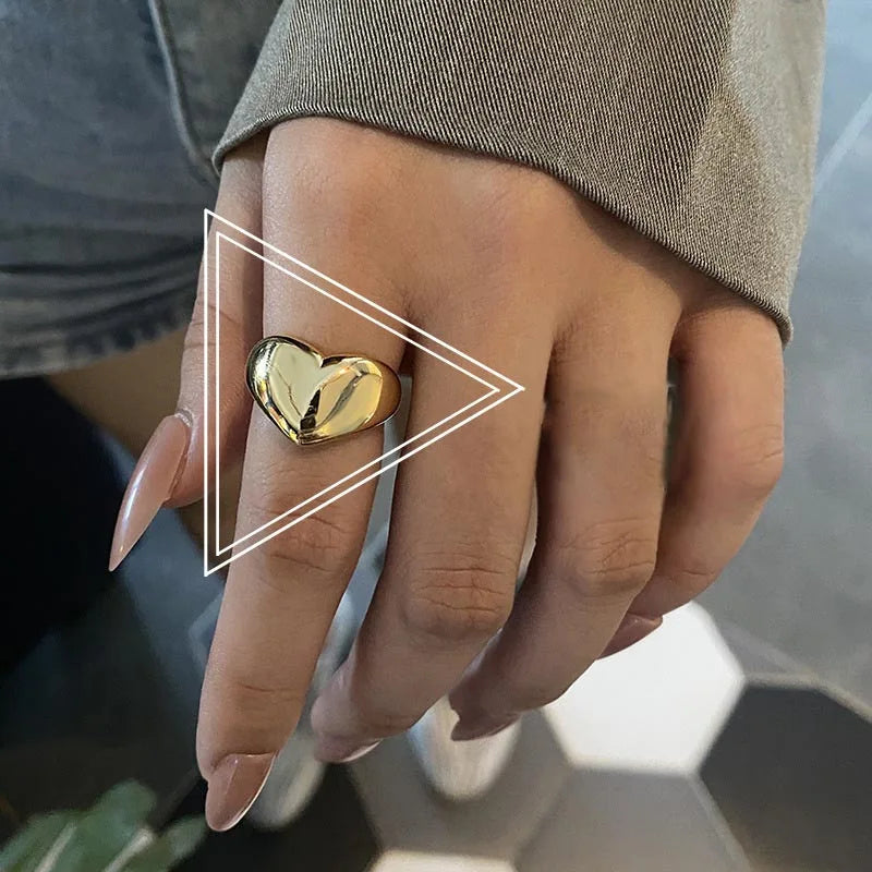 Y2K Heart Ring