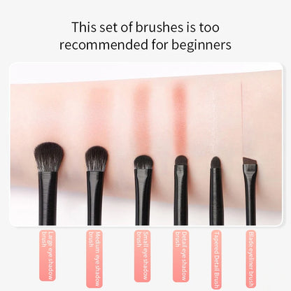 Natural Eye Makeup Brush Set