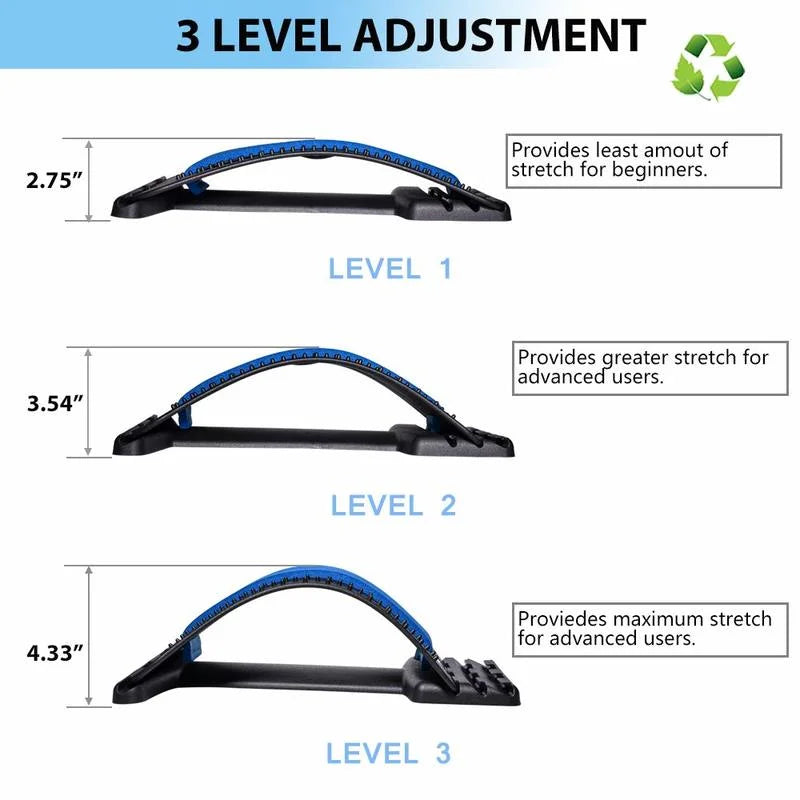 Lumbar Spine Stretcher and Massager