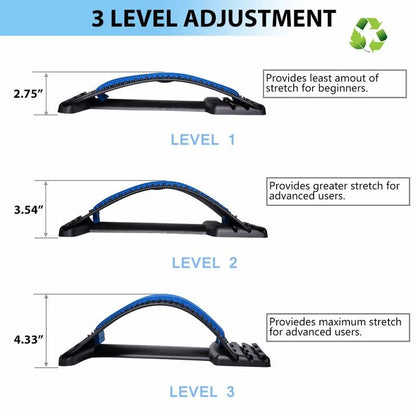 Lumbar Spine Stretcher and Massager